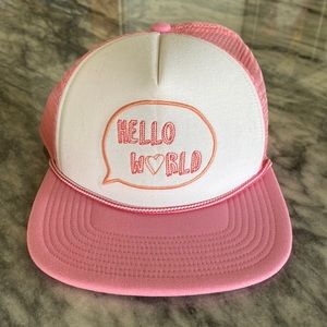 Super cute kids trucker hat
